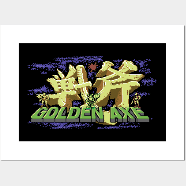 Golden Axe Wall Art by ilovethec64